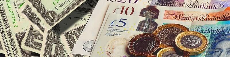 pound dollar trading ZA